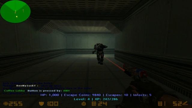 Counter Strike Zombie Escape on Coffee Lobby ze_lift_escape_dg I Lets hit 300 subscribers смотреть онлайн