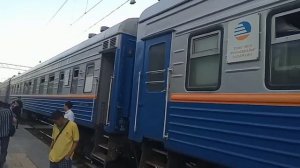 Прибытие-Отправления поезда 08 Саратов-Алматы под управлением KZ4AC 0017