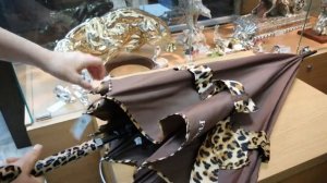 Зонт - трость "Lady Jaguar Brown"
