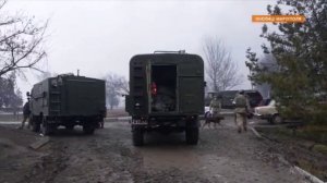 Уничтоженное  ПВО ВСУ в Мариуполе, февраль 2022