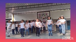 Mini star Dance -Ego.. Action dance performance by class - 4B