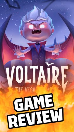 VOLTAIRE THE VEGAN VAMPIRE GAME REVIEW #voltairetheveganvampire #gamereview #towerdefense