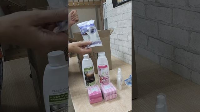 Заказ новичка Фаберлик по 12 каталогу.