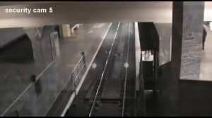 Метро Полежаевская    поезд призрак,в москве засняли поезд призрак реальное видео по новостям показ
