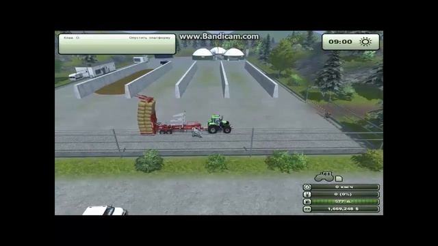 Урок 5 FarmingSimulator2013 Изготовление и транспортировка тюков смотреть онлайн