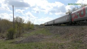 [ОРЕНБУРГ]  "ТОРМОЗА ПРОВЕРЕНЫ, СПУСКАЕМСЯ!" ТЕПЛОВОЗ 2ТЭ10УТ-0080 / 2TE10UT LOCO / 10D100