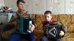 "Фронтовой шофер" Гармонисты Дмитрий Анатольевич и Андрей Ананьевы