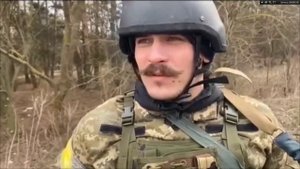 Видео с белорусскими неонацистами, воюющими за Украину март 2022