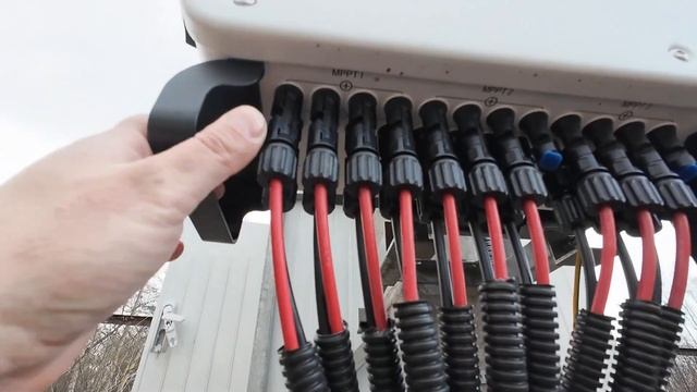 Строительство солнечной электростанции на 60 кВт. Электрика смотреть онлайн