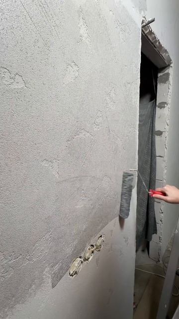 Заключительный этап работы с декоративным покрытием  Лофт-Бетоном от Vincent Decor #shorts