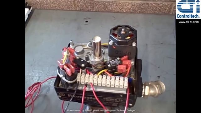 Electric Motor Operated Ball Valve Operation with Limit Switches смотреть онлайн