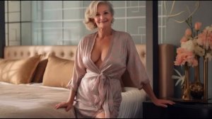 Natural Older Women OVER 60 In Stunning Dresses And Mini Skirt #over60