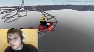 The Roblox cart ride around nothing Experience