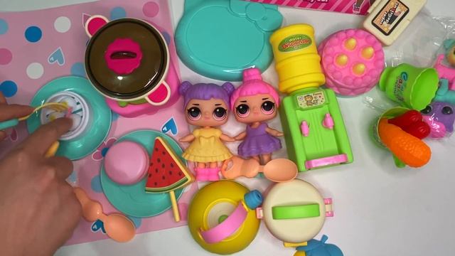 Unboxing Review: Miniature Kitchen Set Cooking ASMR #minikitchenset #cooking #asmr