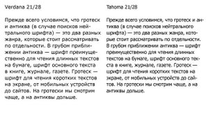 Как работает шрифт (в двух словах)