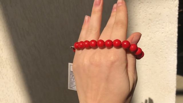 БРАСЛЕТ | КОРАЛЛ | СЕРЕБРО | 925 | ПРОБА | НОВИНКА