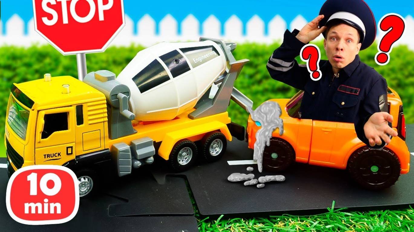 Автомастерская Федора — Тоботы сломались! Захватывающее видео для мальчиков смотреть онлайн