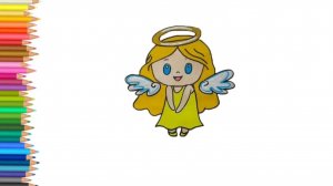 Как нарисовать Ангелочка🥰