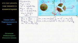 Физика Снаряд, выпущенный вертикально вверх, разорвался в верхней точке траектории. Первый осколок