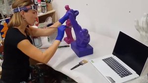 Регистрация ЭЭГ сигнала с BrainBit в условиях творчества