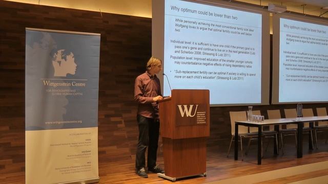 WIC2016: Tomáš Sobotka - How low can optimal fertility be? Estimates accounting for migration