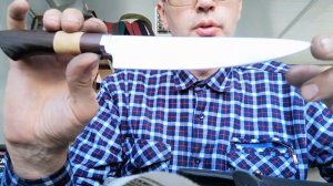 Кухонный нож из vg-10.