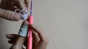 Вязание для начинающих крючком.УРОК 7: узор "РОГОЖКА". ВЯЗАНИЕ КРЮЧКОМ