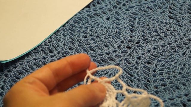 Ажурная салфетка , crochet napkin ( узор №160)