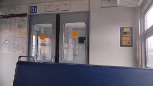 Электропоезд ЭД4м - 0093 прибыл под посадку на рейс сообщением Шаля - Екатеринбург - Керамик