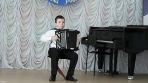 В.Баканов "Осенний вальс" исп. Семён Куликов (баян) г.Кохма