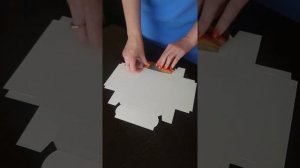 Сборка коробки для конфет