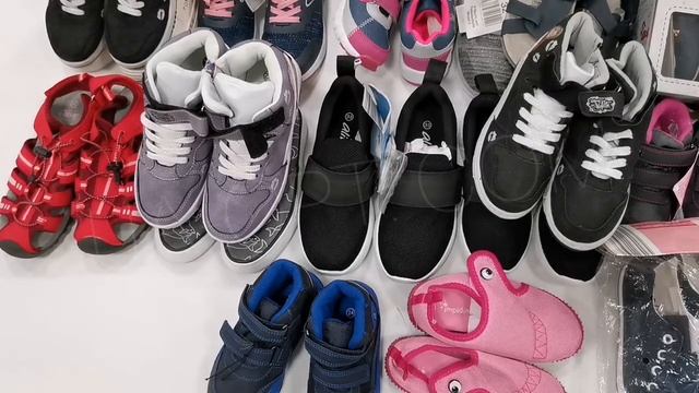 Детская обувь оптом Alive, Impidimpi, Disney 16 кг * 12,9 €/кг лот #672 смотреть онлайн