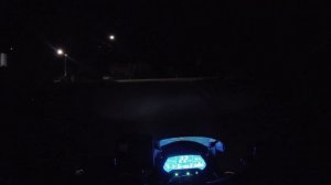 Midnight Ride On The Electric Motorcycle