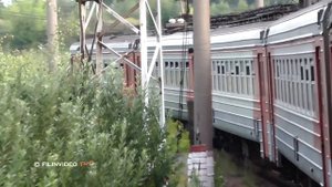 Видео с эффектом присутствия! Поездка на ЭД4М по БК МЖД (БМО)