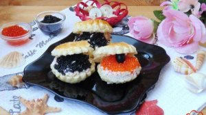 Ракушки из слоеного теста