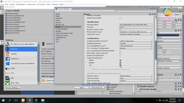 How to solve .aab file did not support 64 bit, It only has 32 bit native codes.
