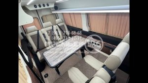 Переоборудование штатного легкового Рено Мастер 3 L1H2, в комфортный микроавтобус с диванами Тандем