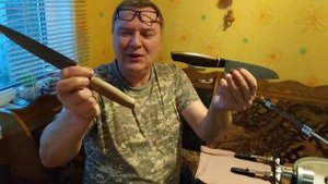 Кухонный нож сталь N690 крио. Клинок Валерия Лисицкого. Часть1