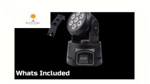 Big Dipper LM70S Stage Lights 7LED 8W RGBW Par Lights