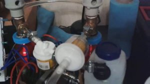 Тестовый запуск самодельного электролизера 2014-02-11