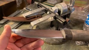 Заточка одностороннего ножа якут, линзовидная. Часть вторая, после заточки