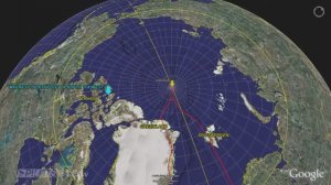 Глазами пилота:  Дюссельдорф-Северный полюс