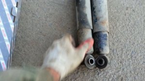 Замена задних амортизаторов Sorento BL на HAKAYAMA S461NY