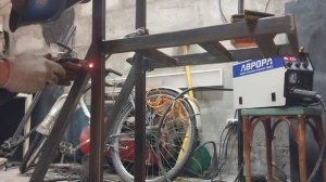 полуавтомат динамика аврора 2000. изготовление тележки для полуавтомата