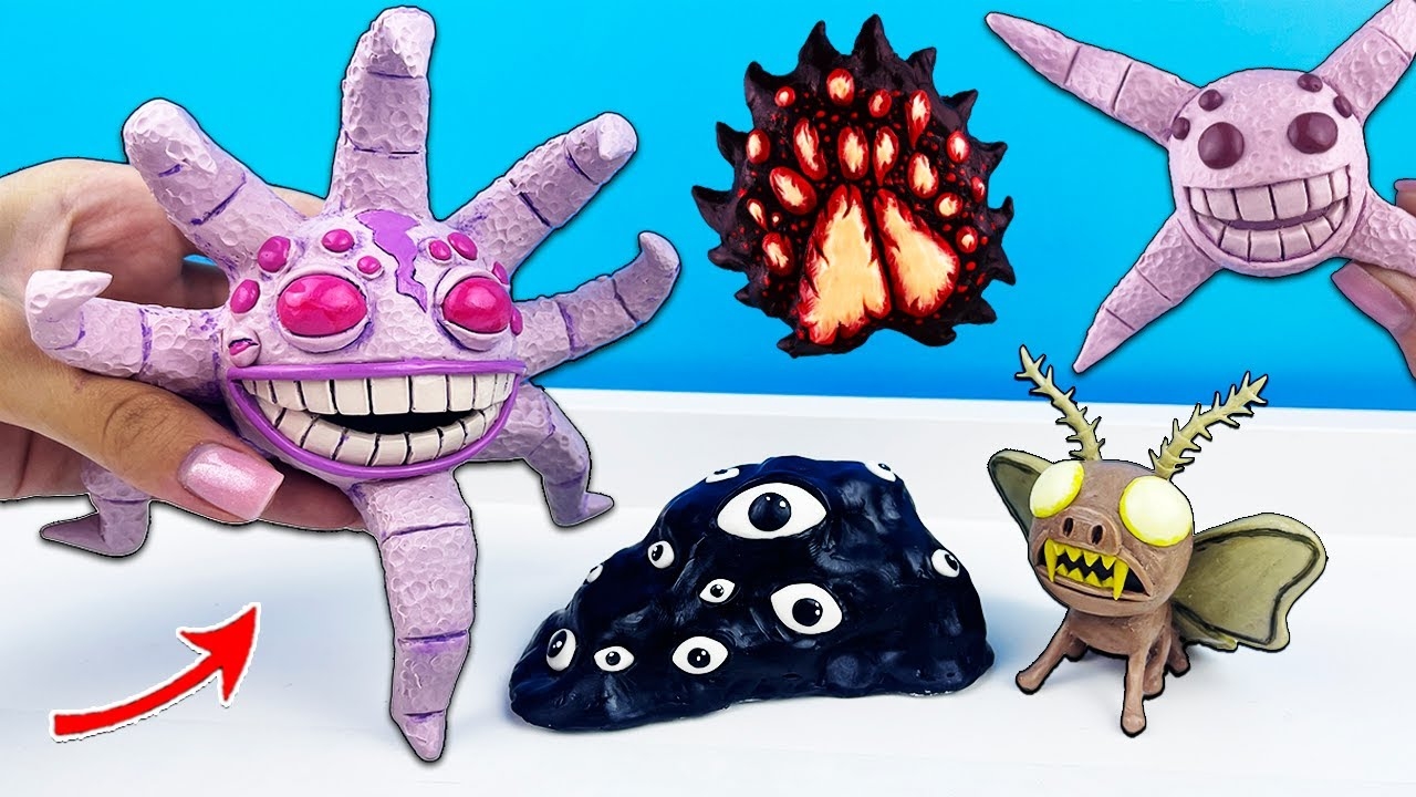 Лепим Doors Floor 2 - Все Новые МОНСТРЫ из Дурс Roblox - СКРИМЕРЫ РОБЛОКС ДВЕРИ ✅