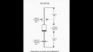 1N4007 1N4148 1N4937 1N5819 1N5822 2W06 2W10 6A10 6A2 GBL406 GBP206