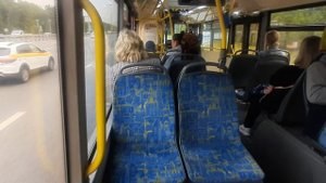 ЛиАЗ 5292.65 НТ 089 77 Москва Маршрут №446