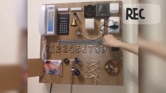 Бизиборд своими руками 🔥 Идея создания бизиборда| Бизиборд для детей
