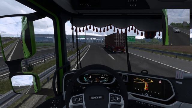 Euro Truck Simulator2 рейс в Салоники