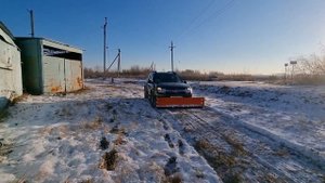 Снегоуборочный отвал на Renault Duster (Рено Дастер)